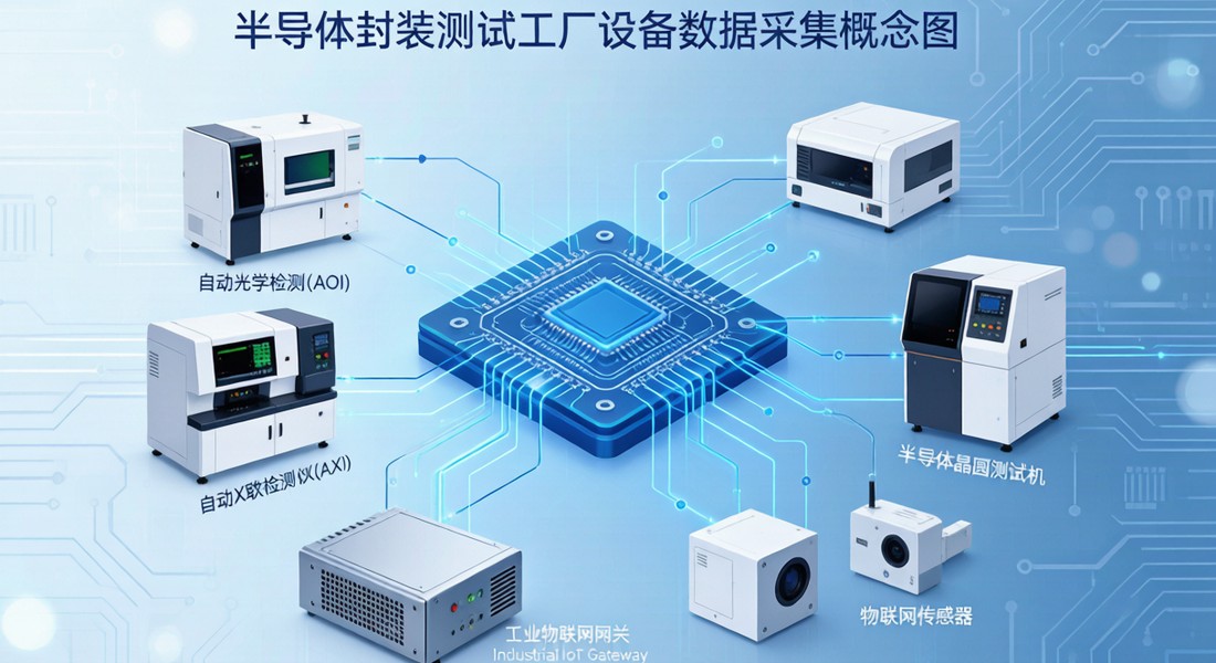 半导体封装测试设备数据采集