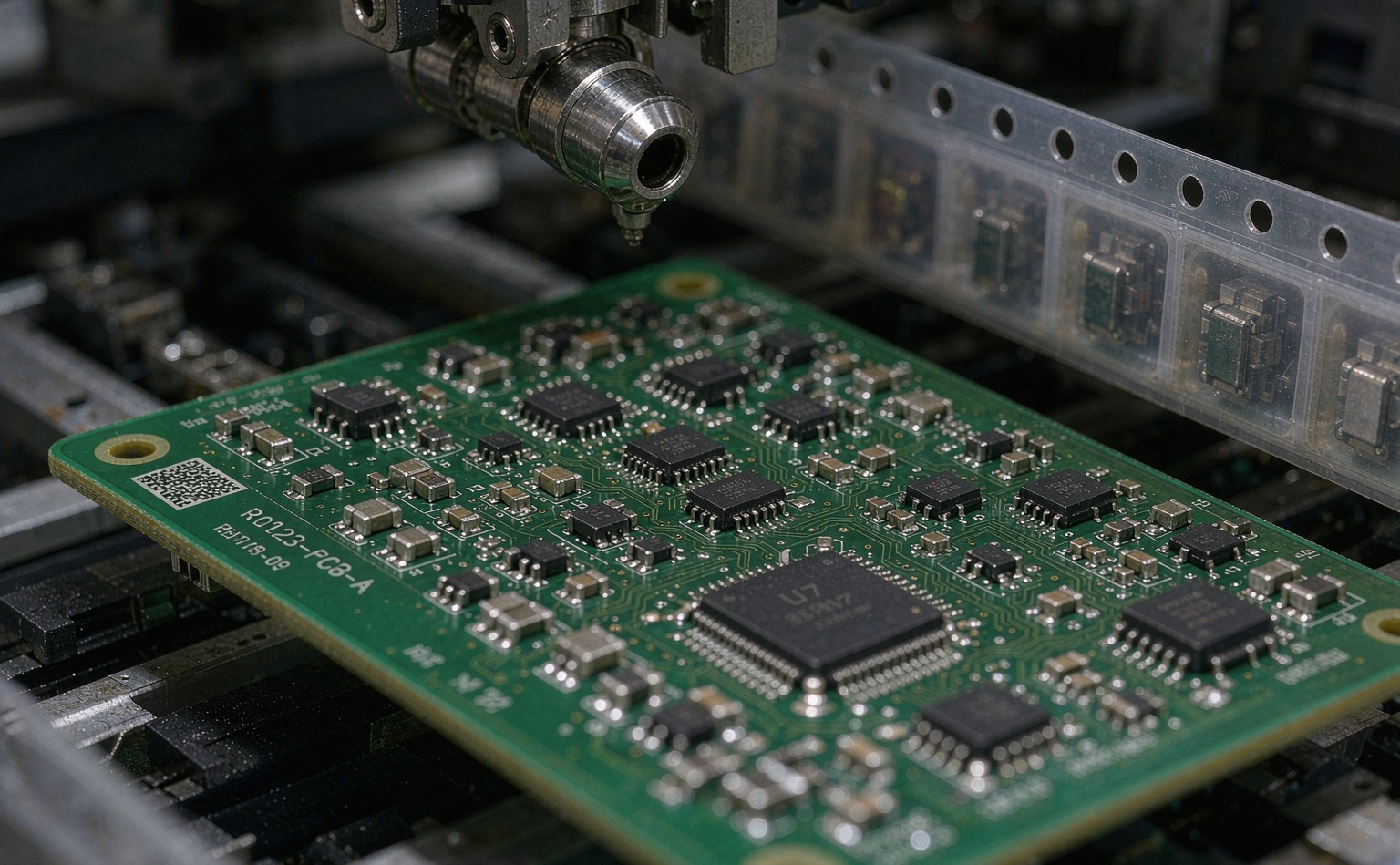 PCB 板边激光打码的 Data Matrix 单板唯一标识